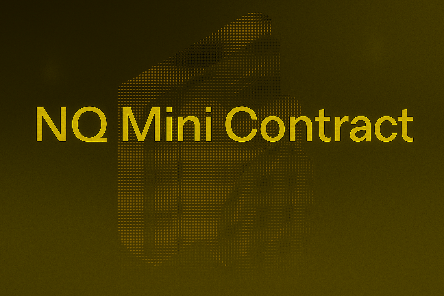 NQ Mini Contract
